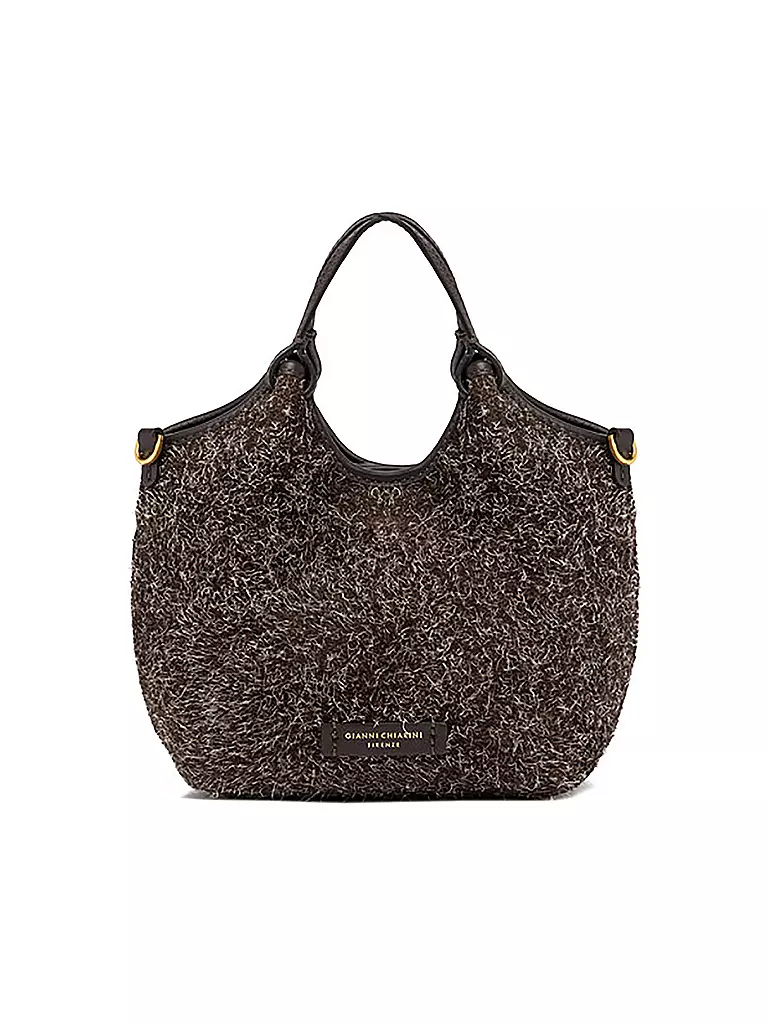 GIANNI CHIARINI | Ledertasche - Hobo Bag DUA  | braun