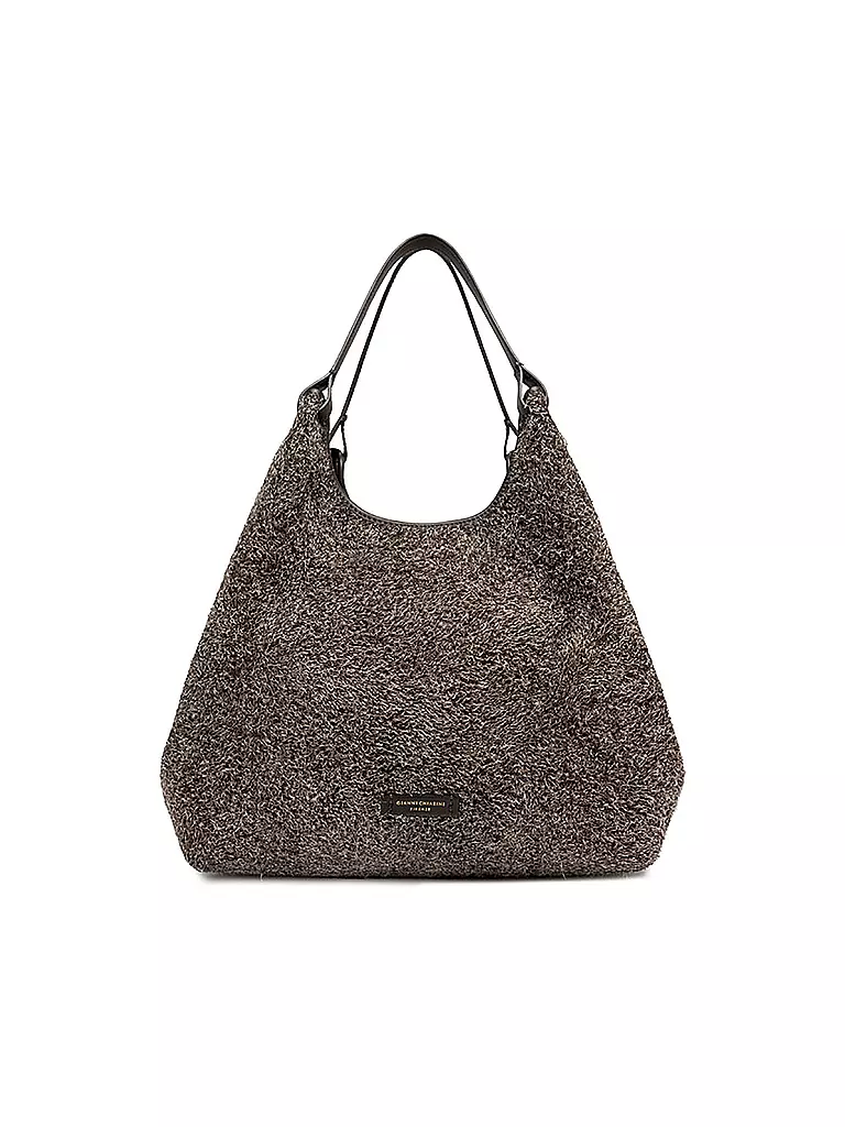 GIANNI CHIARINI | Ledertasche - Hobo Bag DUA  | braun