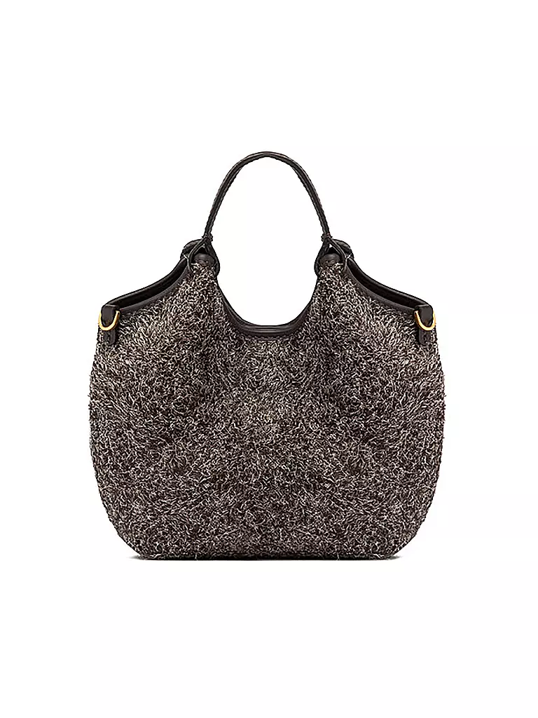 GIANNI CHIARINI | Ledertasche - Hobo Bag DUA  | braun