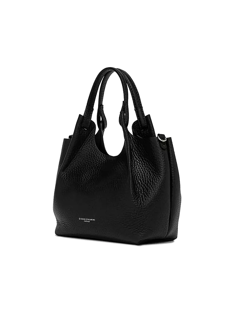 GIANNI CHIARINI | Ledertasche - Hobo Bag DUA  | schwarz