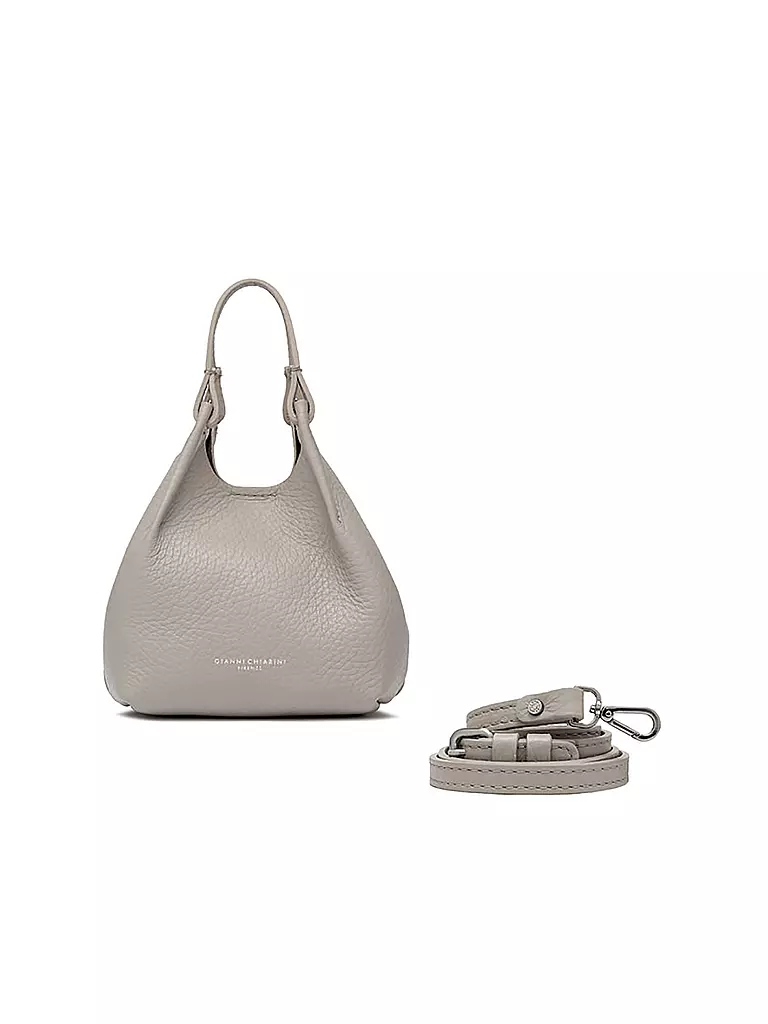 GIANNI CHIARINI | Ledertasche - Hobo Bag DUA Small | dunkelrot