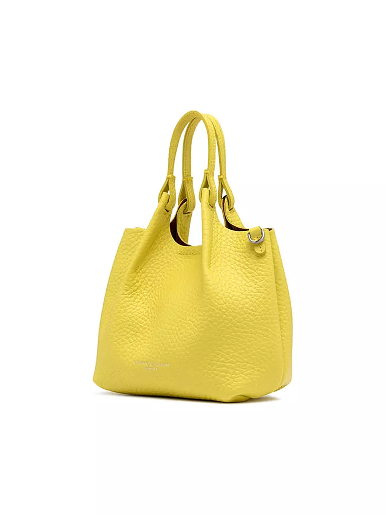 GIANNI CHIARINI | Ledertasche - Hobo Bag DUA Small | gelb