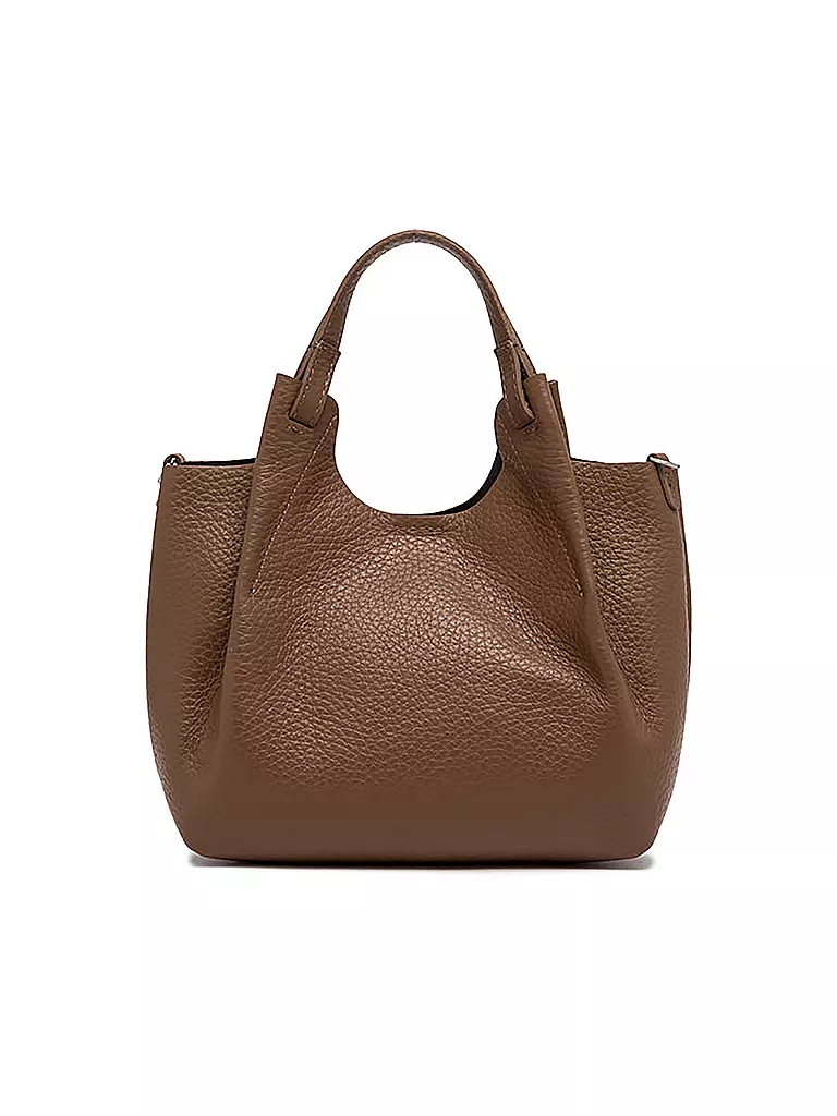 GIANNI CHIARINI | Ledertasche - Hobo Bag DUA | hellgrau