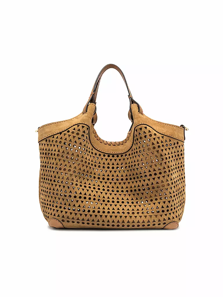 GIANNI CHIARINI | Ledertasche - Hobo Bag DUA | hellbraun