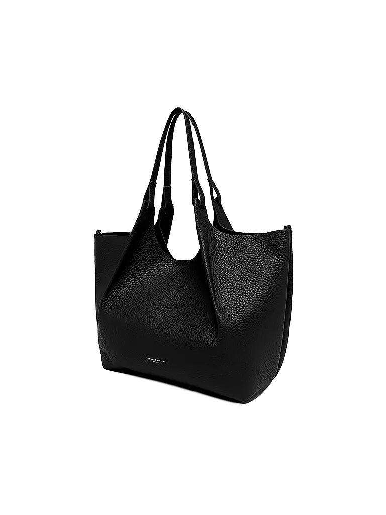 GIANNI CHIARINI | Ledertasche - Hobo Bag DUA | schwarz