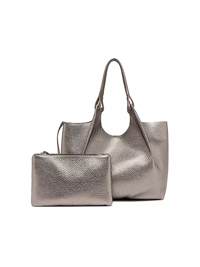 GIANNI CHIARINI | Ledertasche - Hobo Bag DUA | beere