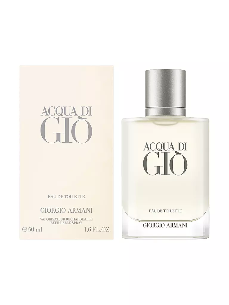 GIORGIO ARMANI | Acqua di Giò Homme Eau de Toilette 50ml Nachfüllbar | keine Farbe