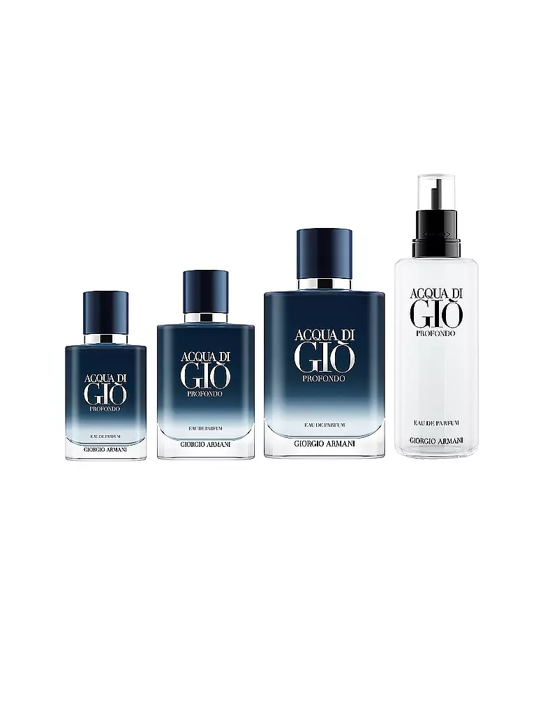 GIORGIO ARMANI | Acqua di Giò Profondo Eau de Parfum 50ml Nachfüllbar | keine Farbe