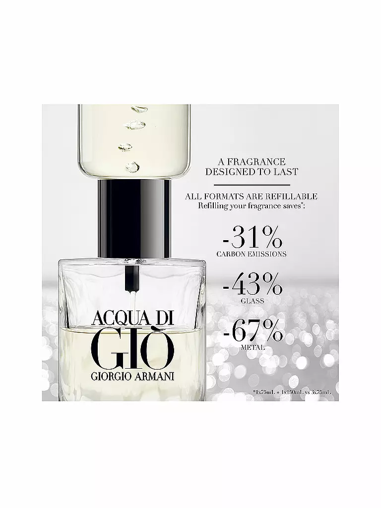 GIORGIO ARMANI | Acqua Di Gio Homme Eau de Parfum Refill 150ml | keine Farbe