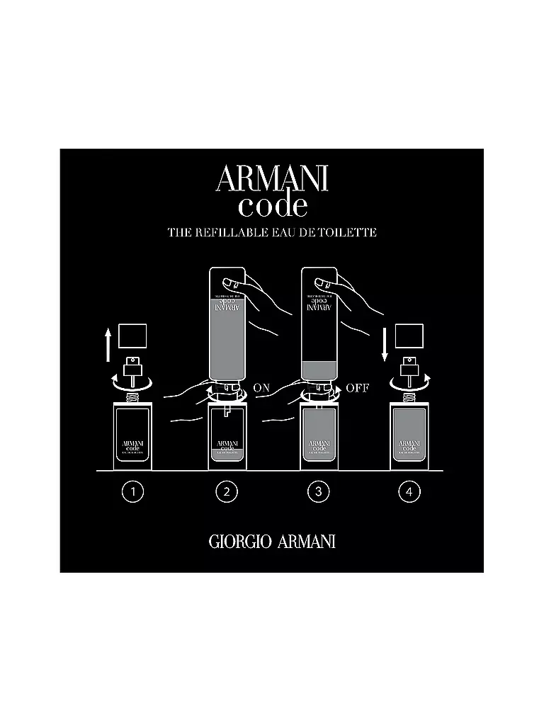 GIORGIO ARMANI | Code Eau de Toilette 125ml Nachfüllbar | keine Farbe