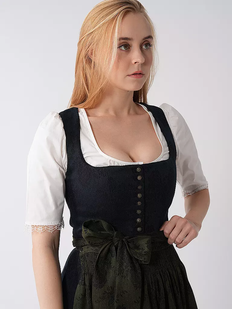 GOTTSEIDANK | Dirndl MONIKA 80cm | dunkelblau