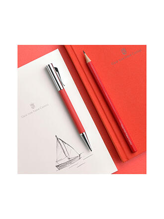 GRAF VON FABER-CASTELL | Buch mit Leineneinband A5 India Red