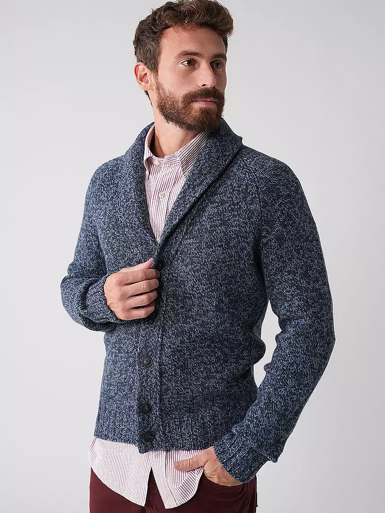 GRAN SASSO | Cardigan | blau