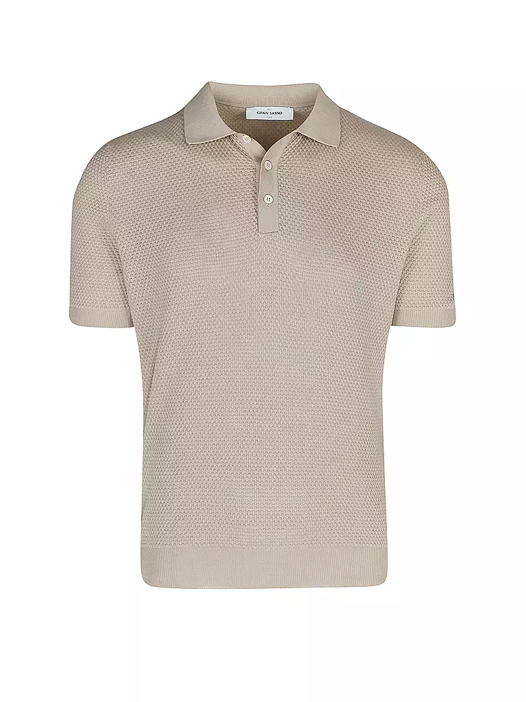 GRAN SASSO | Poloshirt | beige