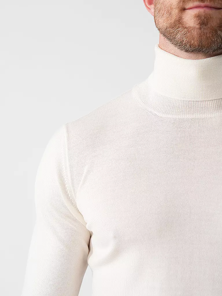 GRAN SASSO | Rollkragenpullover | creme