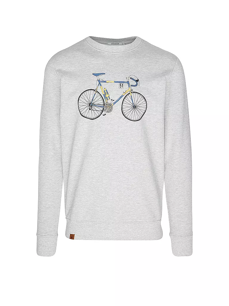 GREENBOMB | Sweater WILD BIKE KNUT | grau