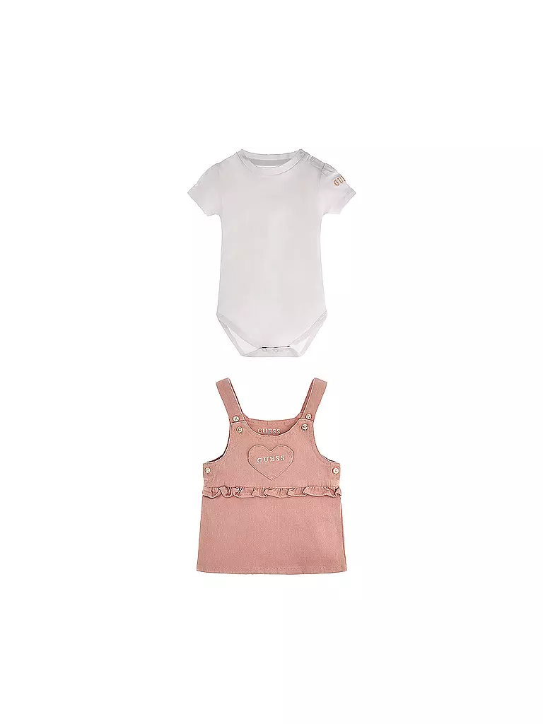 GUESS | Baby Set 2 teilig Body und Kleid | rosa