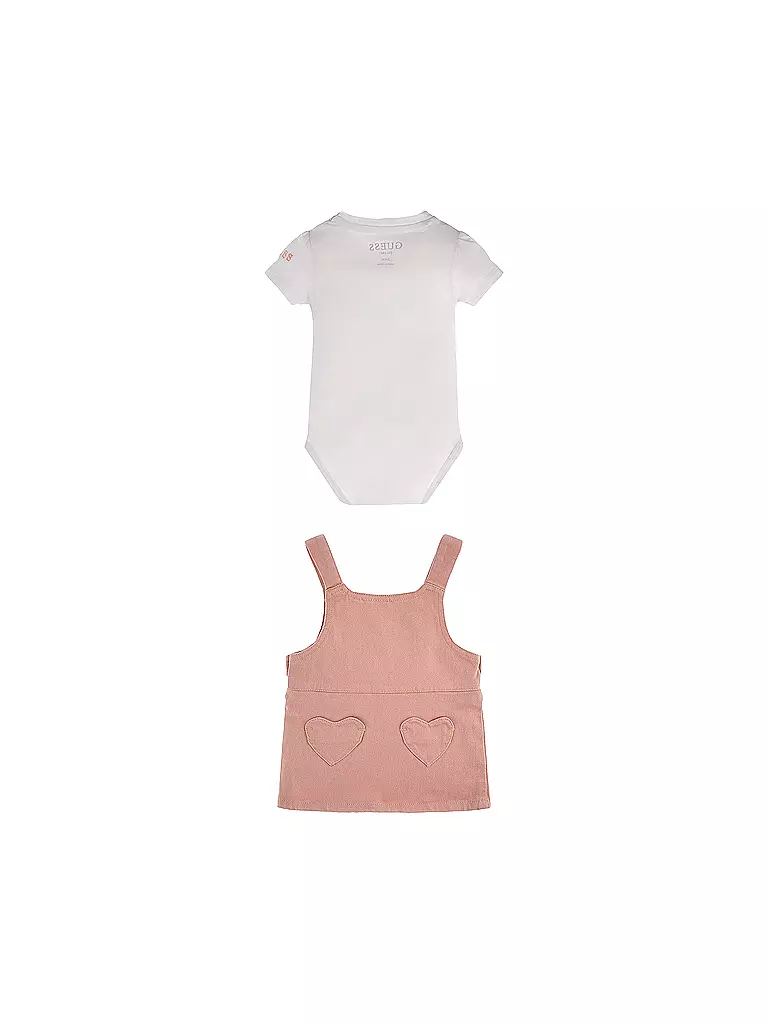 GUESS | Baby Set 2 teilig Body und Kleid | rosa