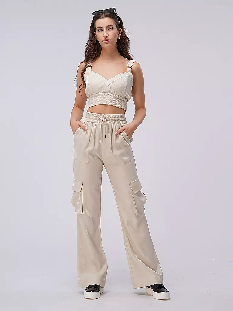 GUESS | Cargohose CHANTAL  | creme