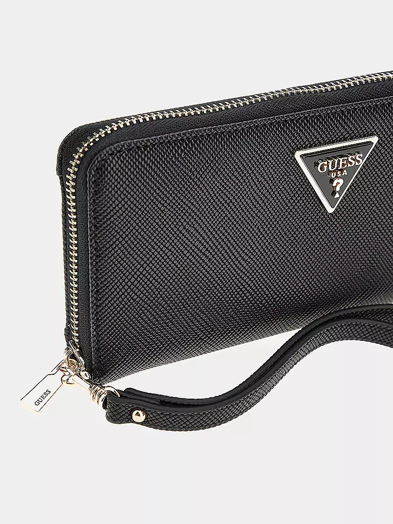 GUESS | Geldbörse LAUREL Large | schwarz