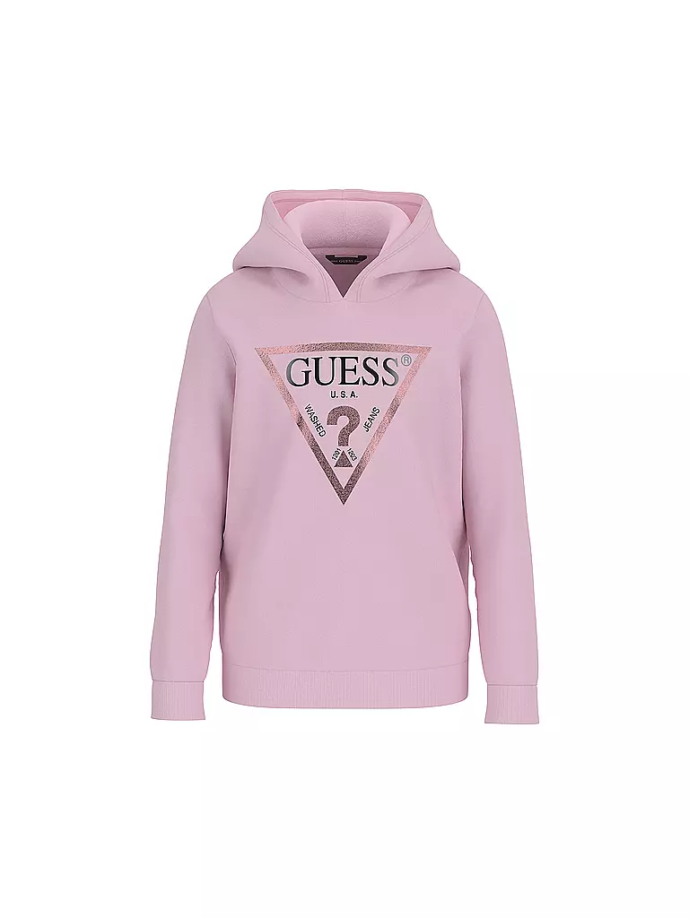 GUESS | Mädchen Kapuzensweater - Hoodie | rosa