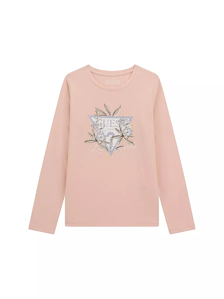 GUESS | Mädchen Langarmshirt | rosa