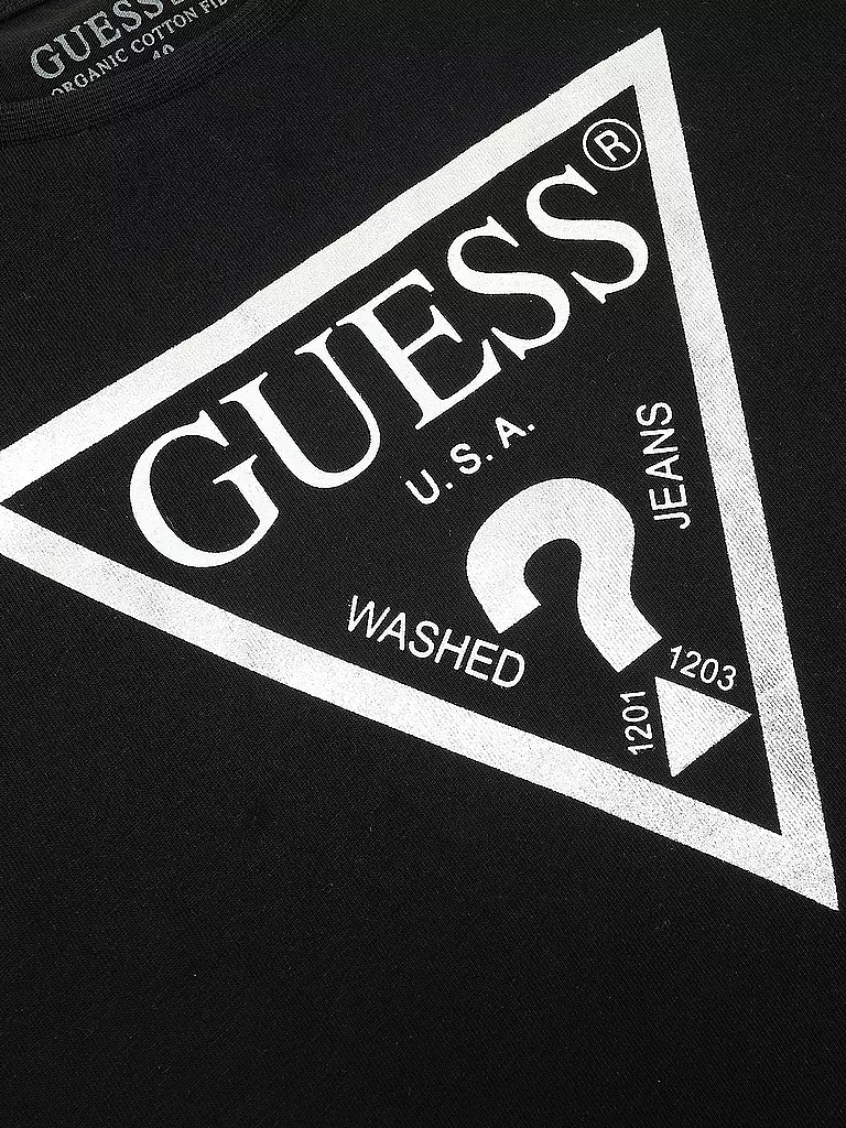 GUESS | Mädchen Langarmshirt | schwarz