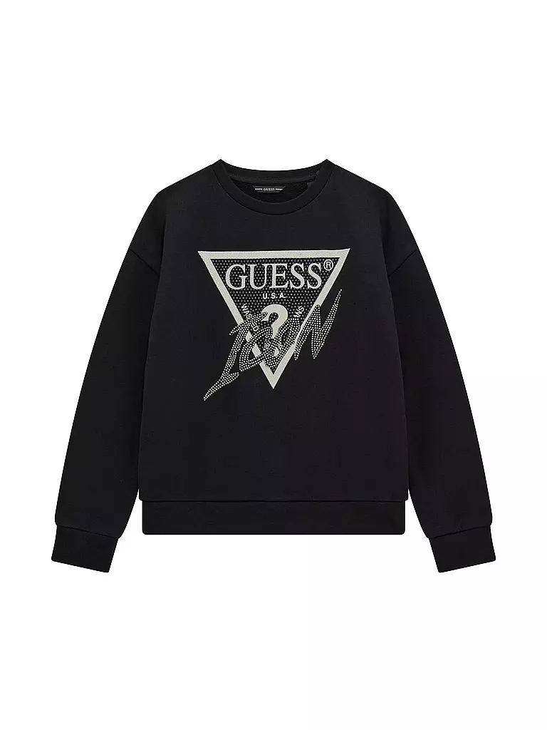 GUESS | Mädchen Sweater | schwarz