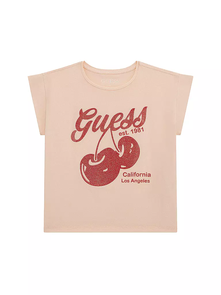 GUESS | Mädchen T-Shirt  | rosa