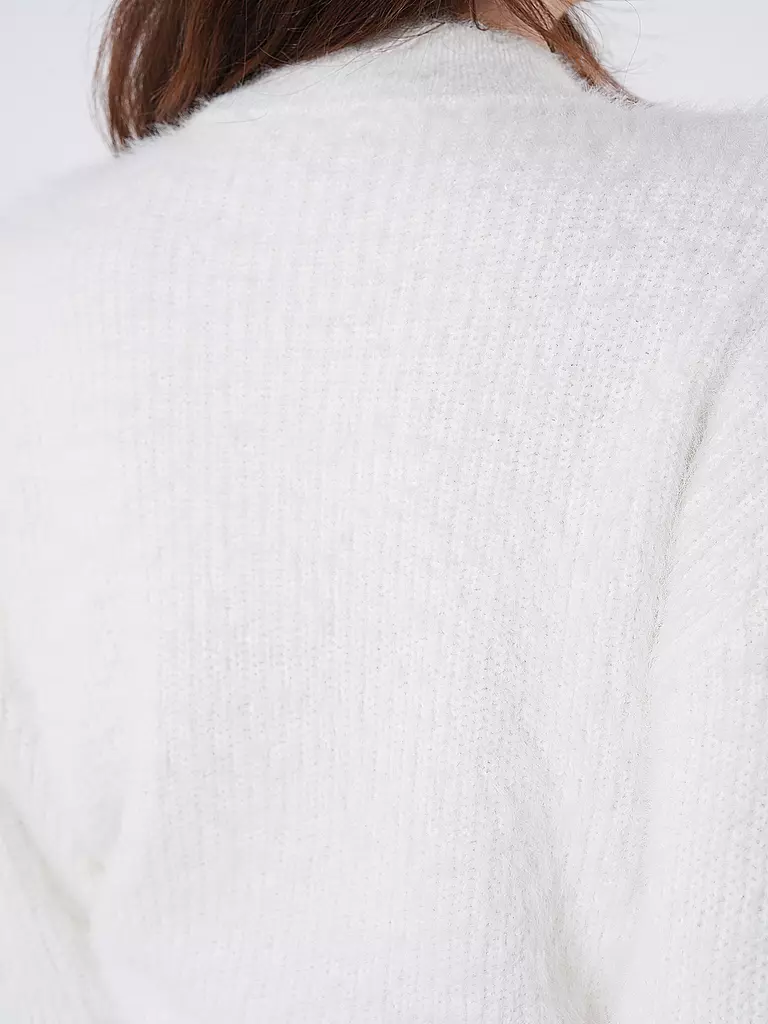 GUESS | Pullover in Felloptik | creme