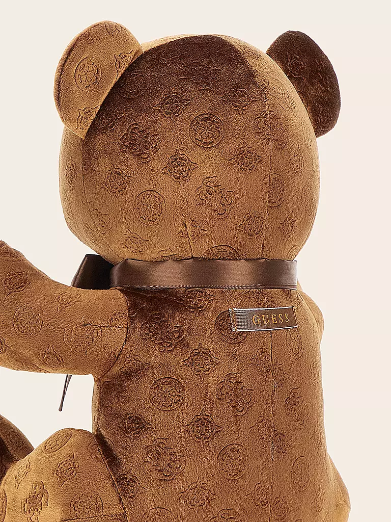 GUESS | Samt-Teddybär  | braun