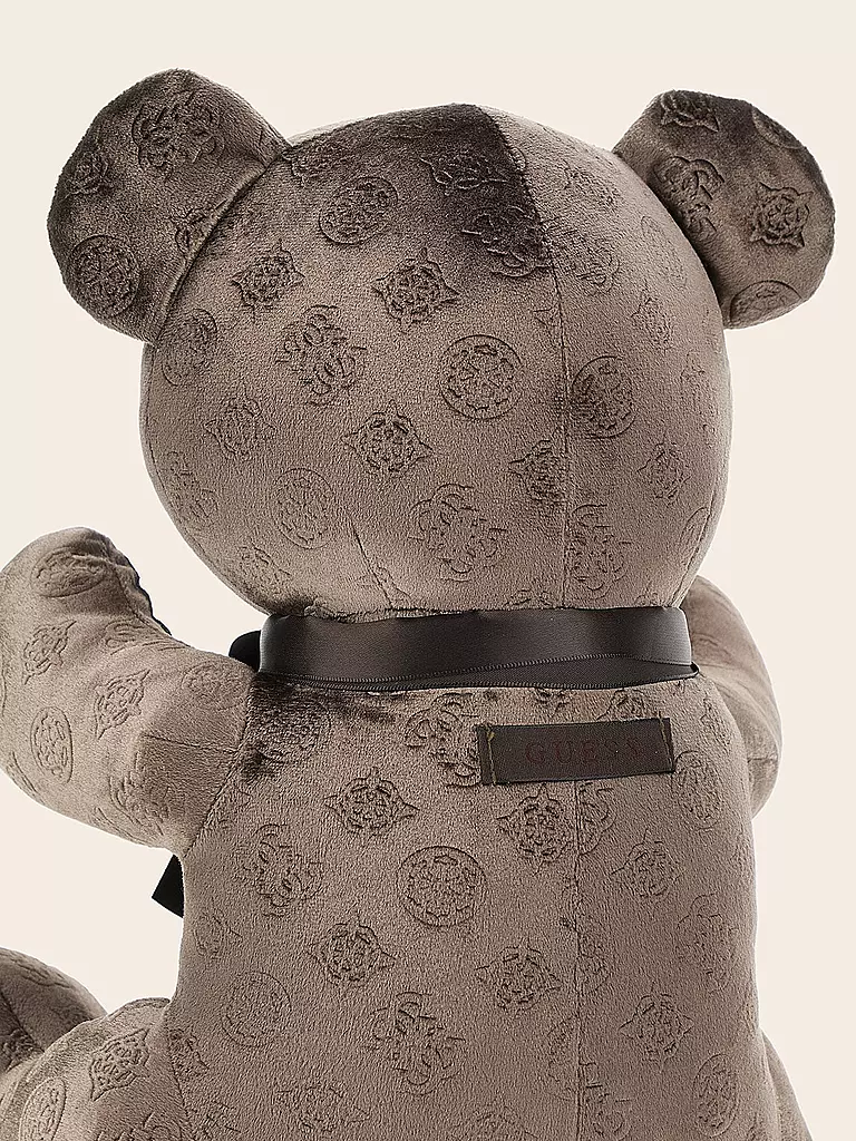 GUESS | Samt-Teddybär | braun