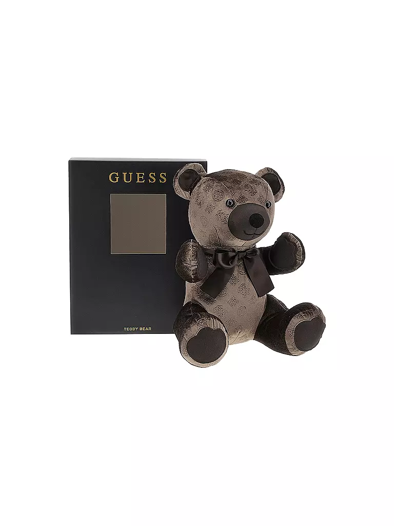 GUESS | Samt-Teddybär | braun