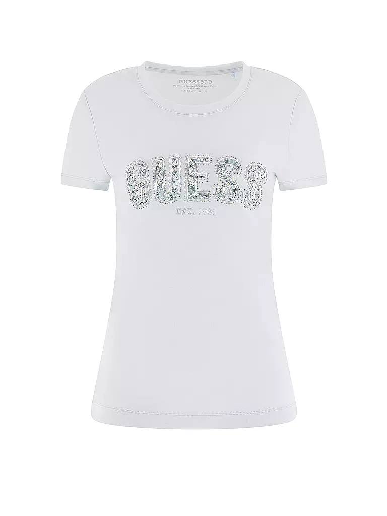 GUESS | T-Shirt  | hellblau