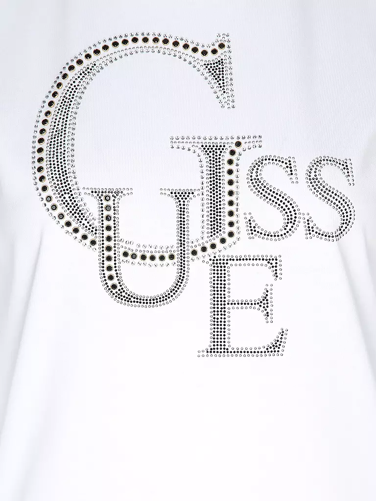 GUESS | T-Shirt  | weiss