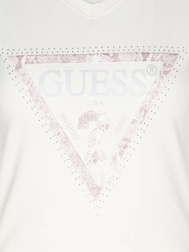 GUESS | T-Shirt | creme