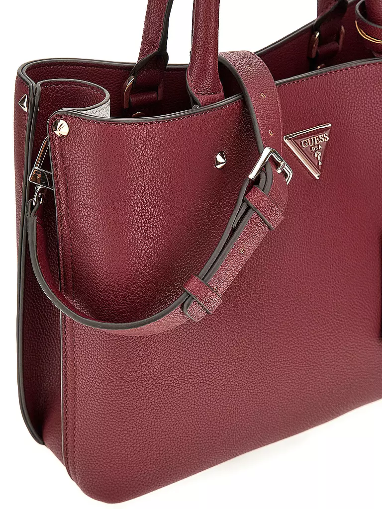 GUESS | Tasche - Henkeltasche MERIDIAN | dunkelrot