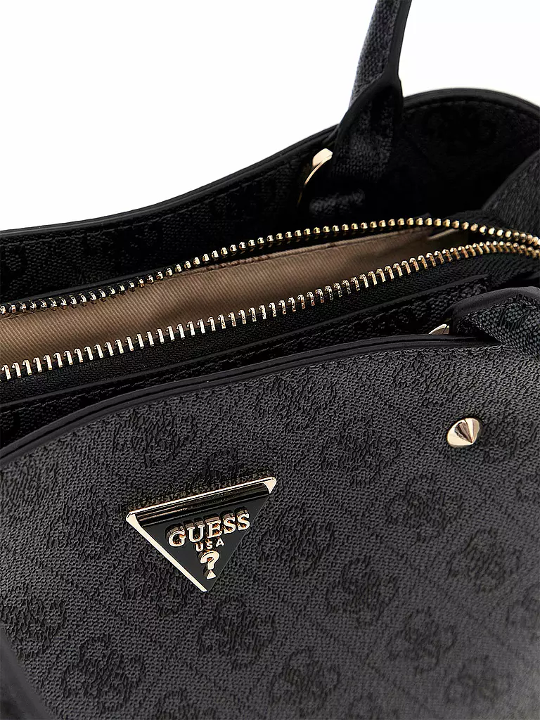 GUESS | Tasche - Schultertasche MERIDIAN | schwarz