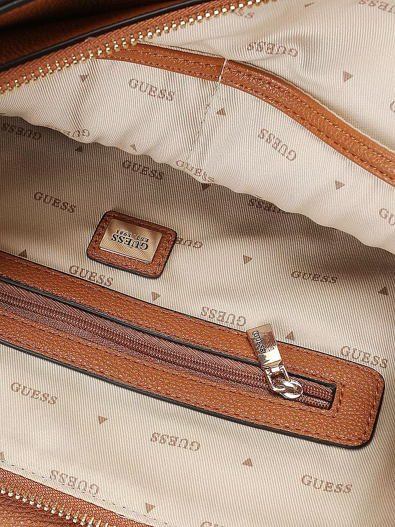 GUESS | Tasche - Shopper MERIDIAN | dunkelrot