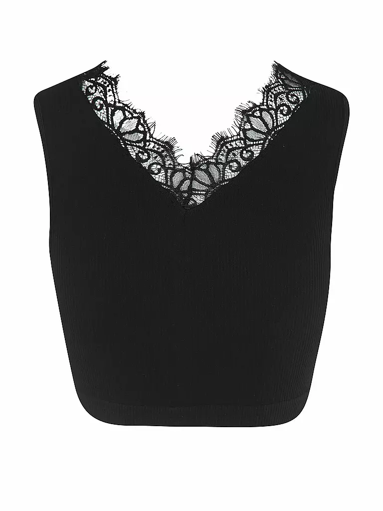 GUESS | Top RAQUEL LACE | schwarz