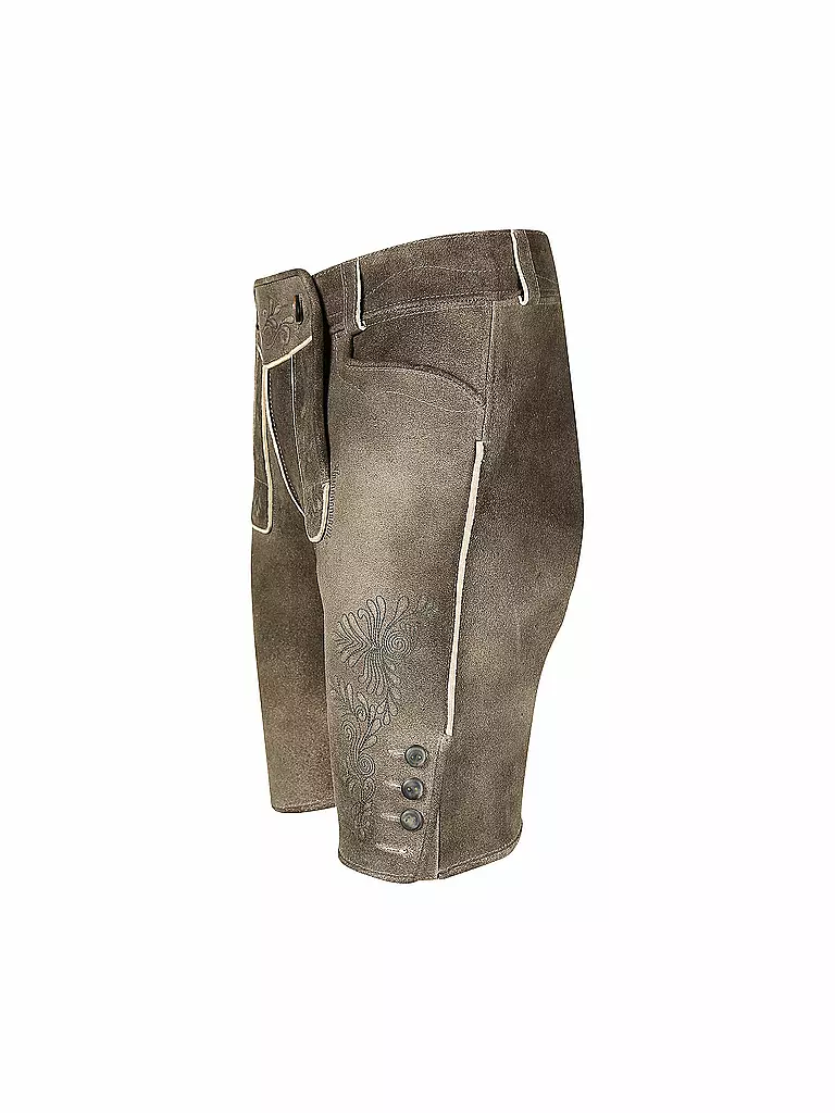 GWEIH & SILK | Trachten Lederhose Vitus | camel