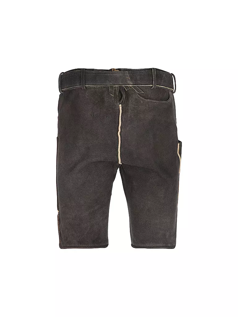 GWEIH & SILK | Lederhose BORIS | braun