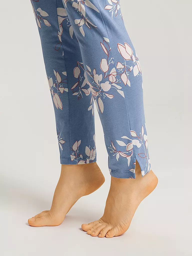 HANRO | Pyjamahose | blau