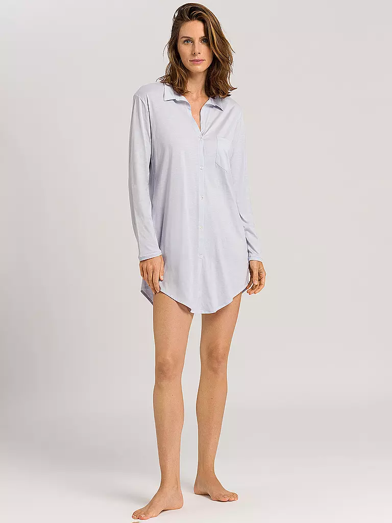 HANRO | Sleepshirt Nachthemd Carry | blau