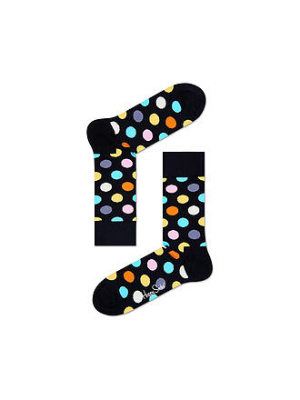 HAPPY SOCKS | Damen Socken BIG DOT 36-40 black