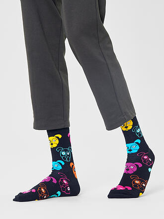 HAPPY SOCKS | Damen Socken DOG 36-40 black