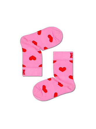 HAPPY SOCKS | Kinder Socken HEART pink