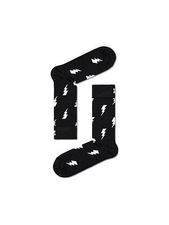 HAPPY SOCKS | Damen Socken 36-40 FLASH black