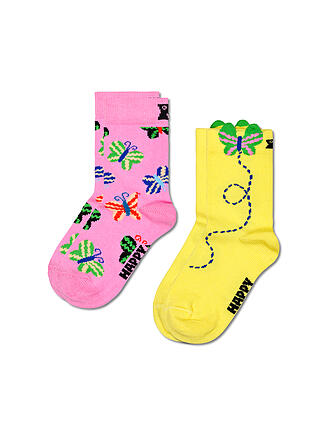 HAPPY SOCKS | Baby Socken 2er Pkg BUTTERFLY pink