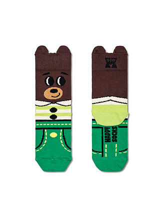 HAPPY SOCKS | Kinder Socken BEAR brown